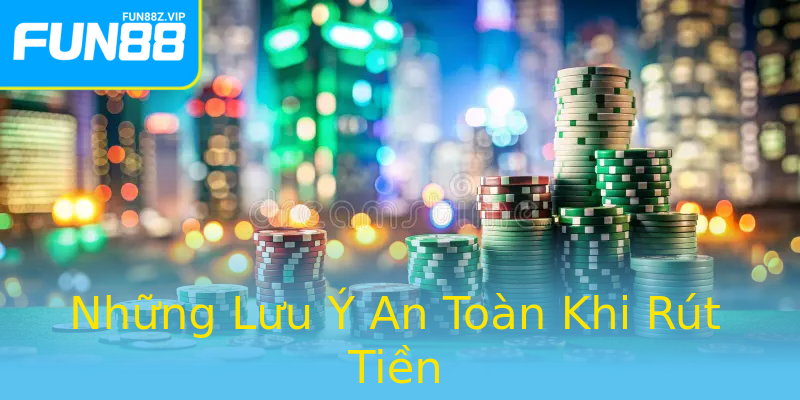 Những Lưu Ý An Toàn Khi Rút Tiền Những Lưu Ý An Toàn Khi Rút Tiền